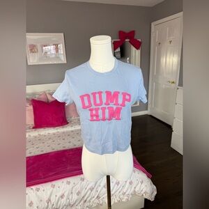 Blue and Pink Graphic Tee